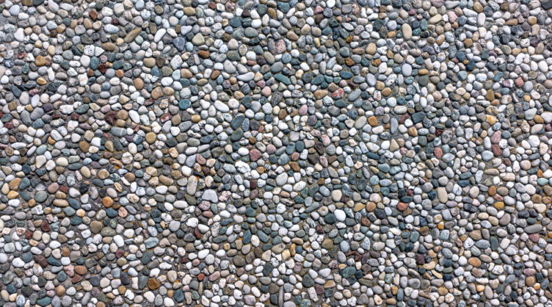 Waschbetonplatte