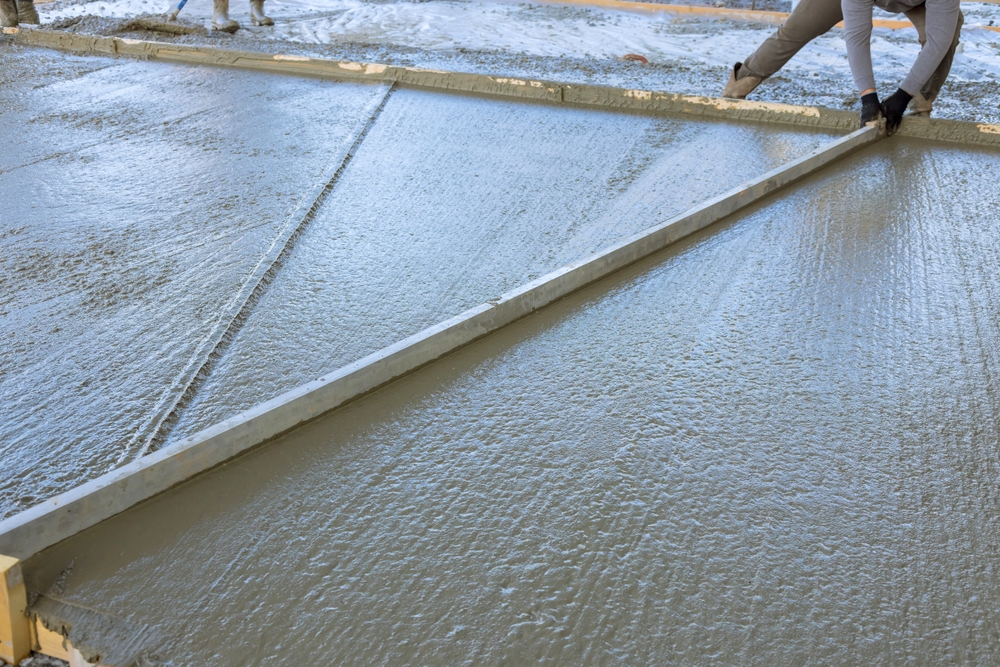 beton abziehen