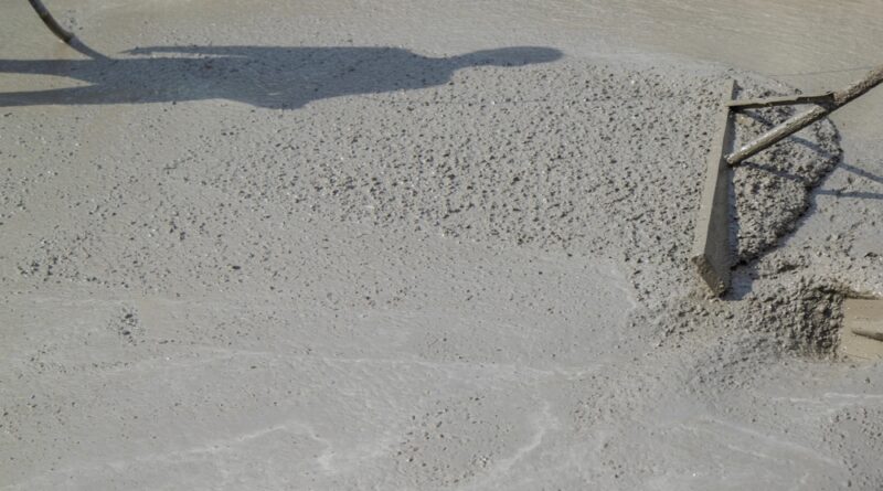 beton auf beton gießen